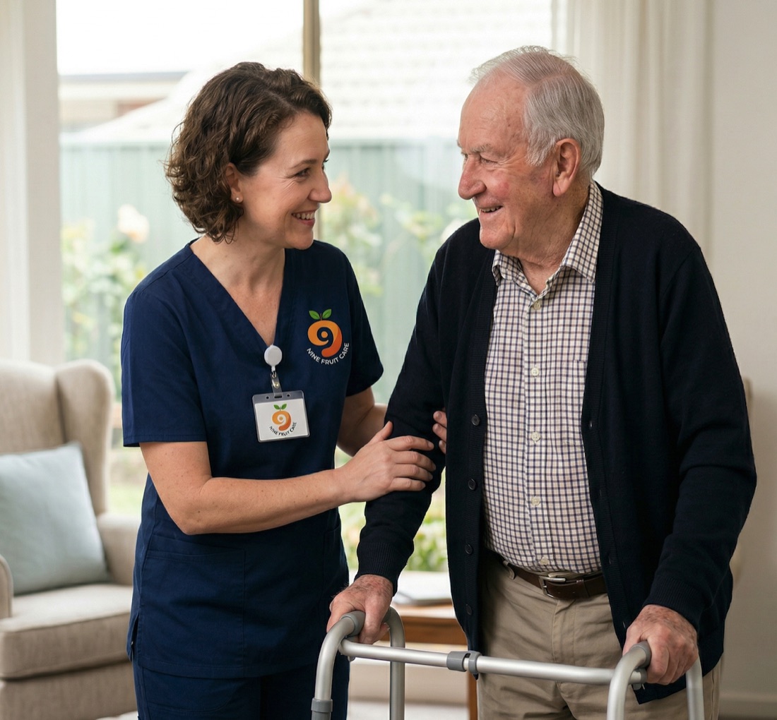 Aged care support at home